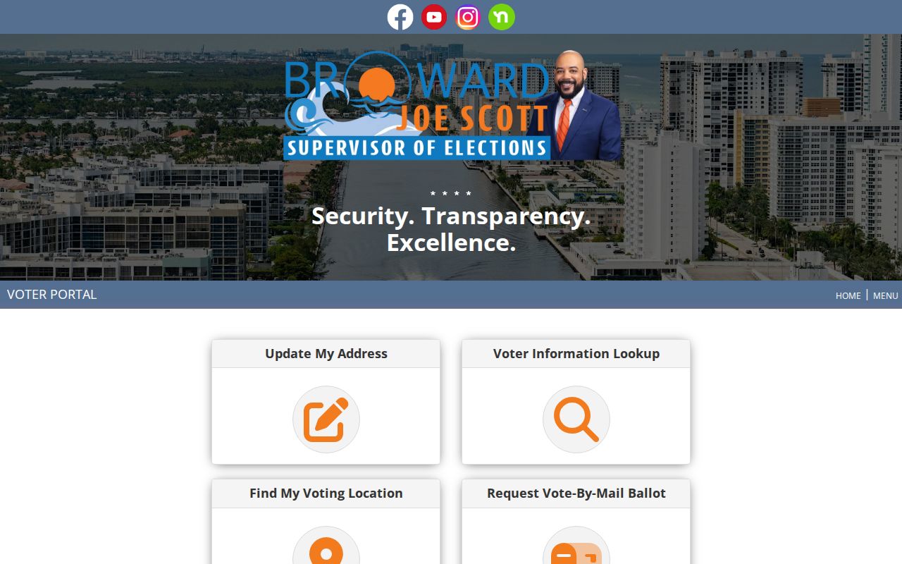 Broward voter information lookup for Weston residents